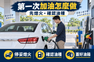 新手開車加油完整教學：12步驟加油攻略，安全無懈可擊！
