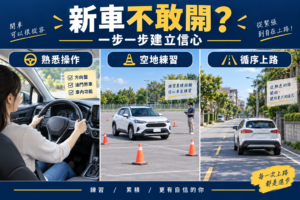 剛牽 Corolla Cross 不敢上路？新手必看！2025油電尊爵車主疑難雜症全解 + 安全駕駛技巧！