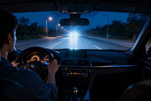 夜間開車視線不良練習：專家教你應對眩光與提升夜間駕駛安全
